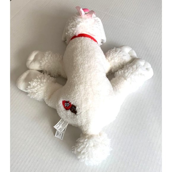 Basic Fun 2020 Pound puppies white Plush Dog Stuffed Animal Toy 20 in Length Poo - Picture 3 of 6